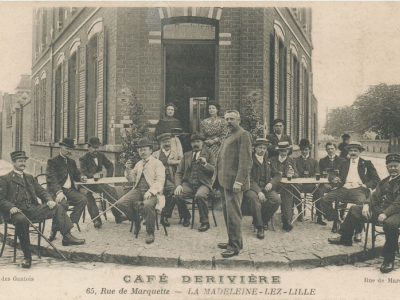 Café Deriviere © Archives municipales fonds Christian Janssens