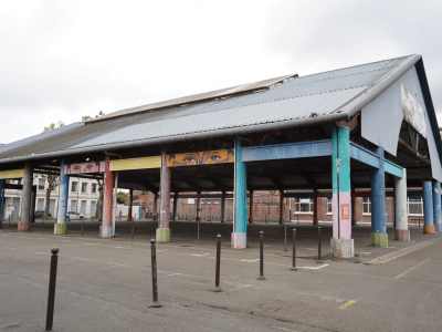 La halle de la Place des Fusillés et Déportés © Ville de La Madeleine