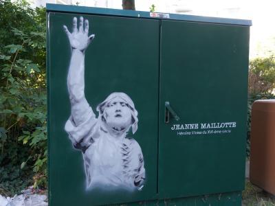 Portrait de Jeanne Maillotte réalisé par Calamardos87 © Ville de La Madeleine