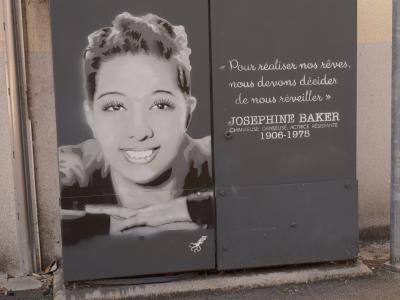 Portrait de Joséphine Baker réalisé par Calamardos87 © Ville de La Madeleine
