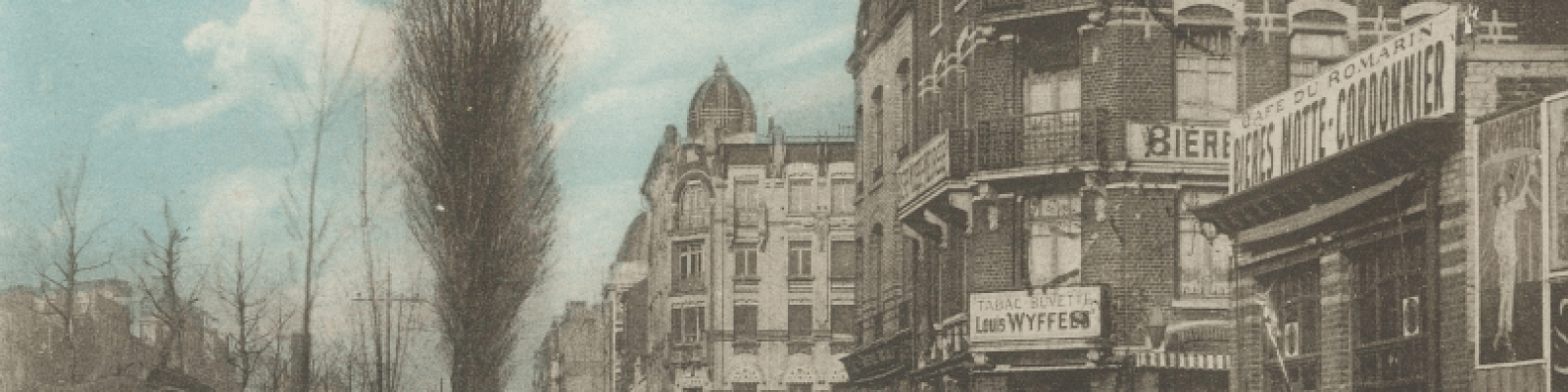 Le café du Romarin © Archives municipales fonds Christian Janssens