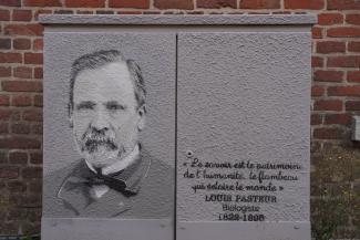 Portrait de Louis Pasteur réalisé par Calamardos87 © Ville de La Madeleine