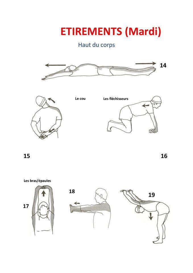 Étirements